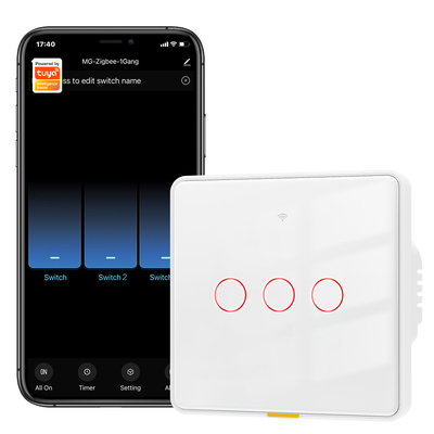 Bon prix Tuya Zigbee commutateur Pas de fil neutre100-250v Application vocale Alexa Google Home Pas de condensateur requis en ligne