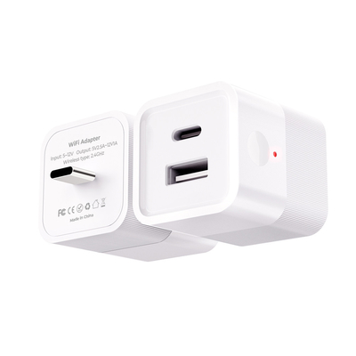 Bon prix Tuya Smart WIFI Mini Portable Adapter Switch 5V Micro USB Type-C Chargeur Plug APP sans fil Timing Voix fonctionne avec Alexa pour les bandes lumineuses en ligne