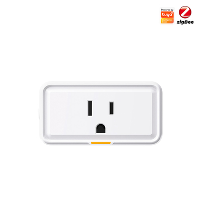 Bon prix Zigbee Socket Tuya Smart Home US Plug sans fil avec moniteur de puissance Contrôle à distance APP Voix Tmall Genie Commutateur de prise de temps en ligne