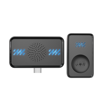 Bon prix Sonnette sans fil imperméable, pas besoin de batterie, sonnette autonome, 58 mélodies, volume réglable à 4 niveaux, installation facile, longue portée, conception économe en énergie en ligne