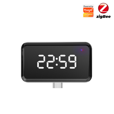 Bon prix Tuya ZigBee Gateway avec affichage de l'heure, Multi-Mode Smart Hub pour Bluetooth Mesh, Alexa, Google Home et connectivité de pont sans fil en ligne