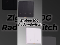 Tuya ZigBee Radar Capteur de mouvement Commutateur de détection Pas de maison intelligente neutre